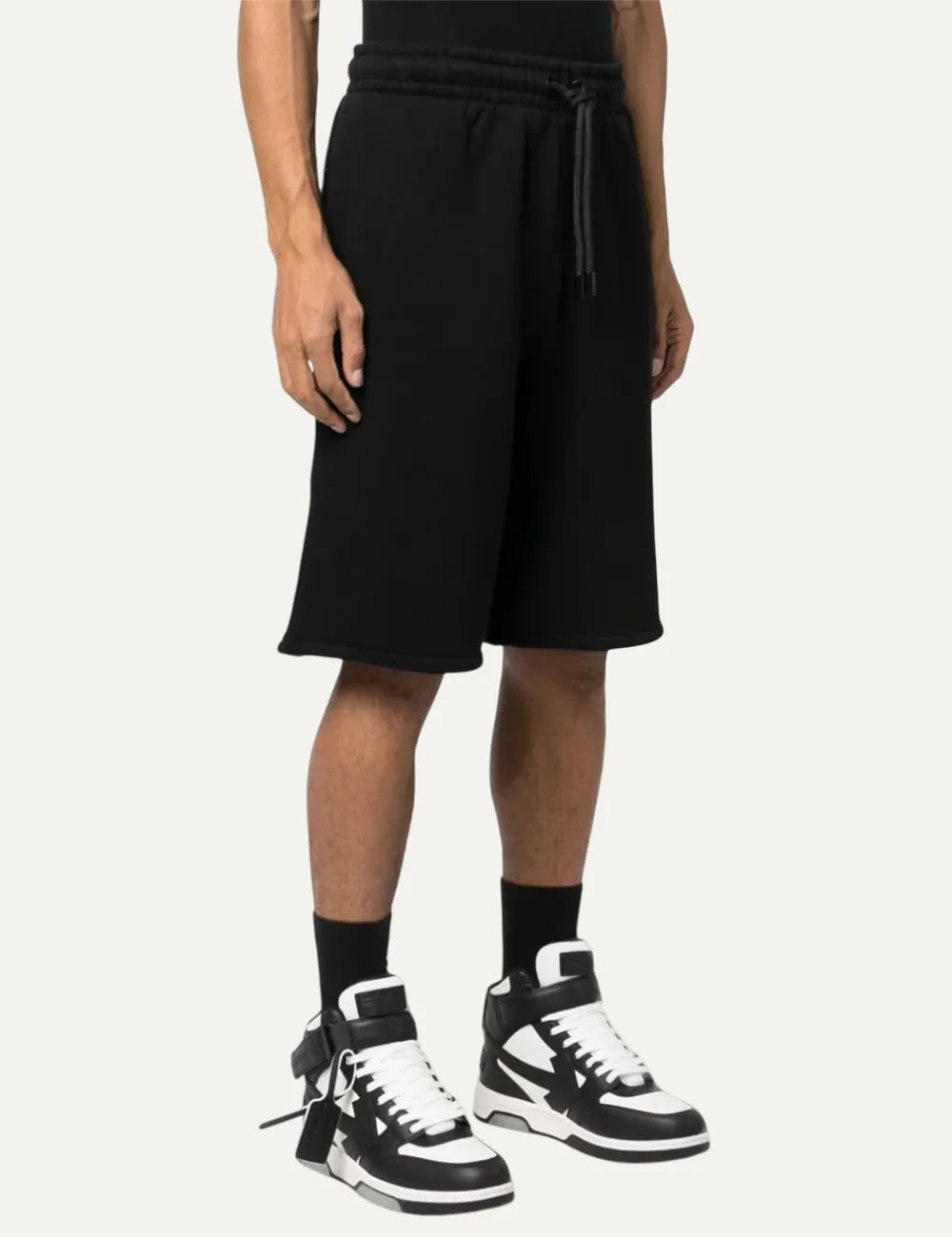 OFF WHITE OFF STAMP SKATE SWEATSHORTS