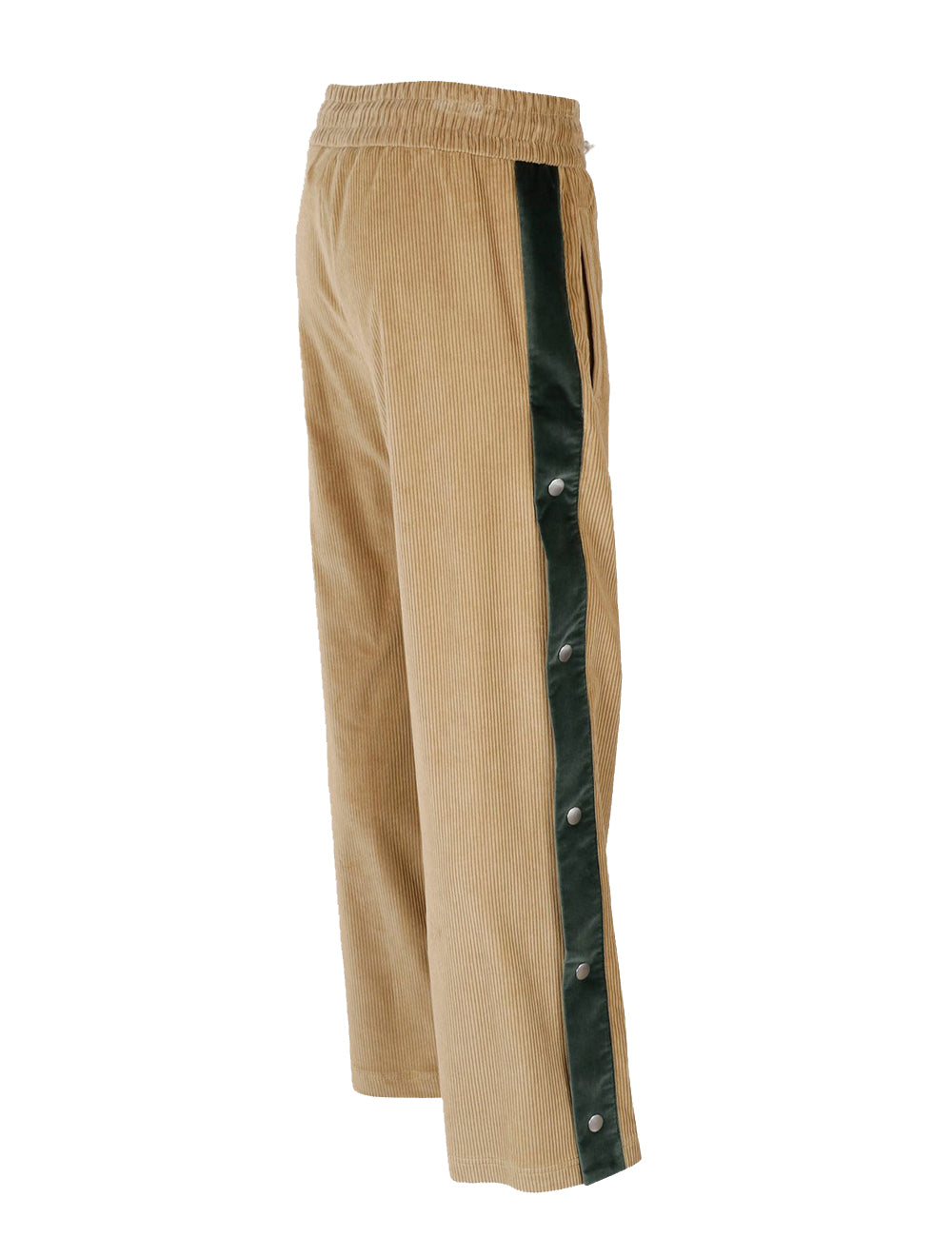 PALM ANGELS CORDUROY BUTTONED TRACK PANTS