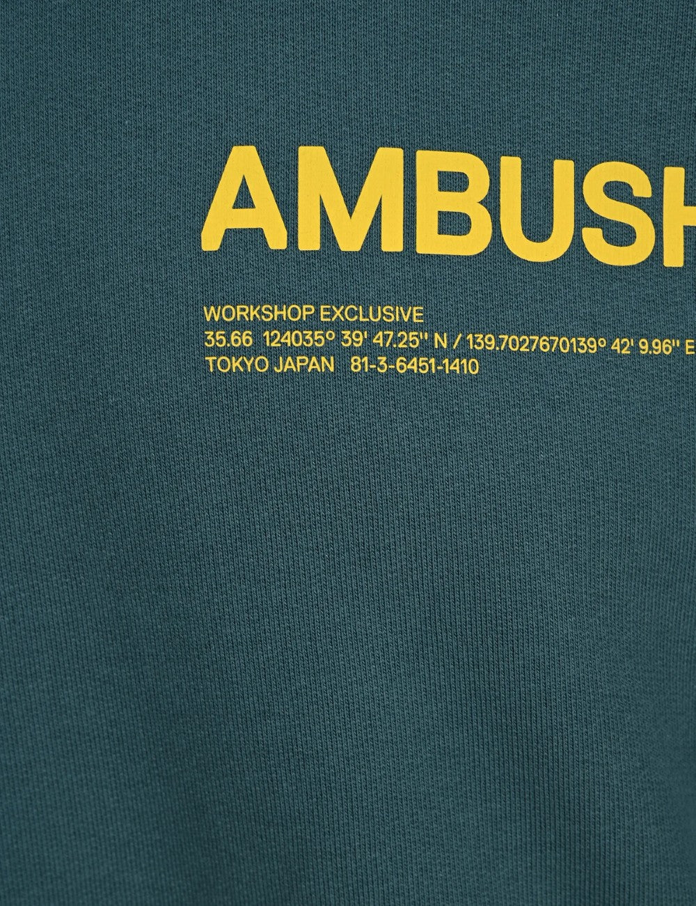 AMBUSH FLEECE WORKSHOP HOODIE