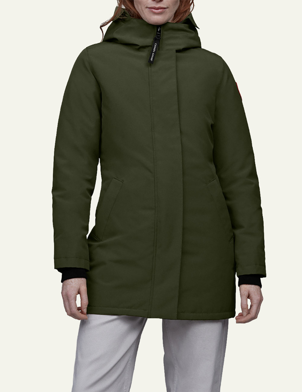 CANADA GOOSE VICTORIA PARKA VERT MILITAIRE
