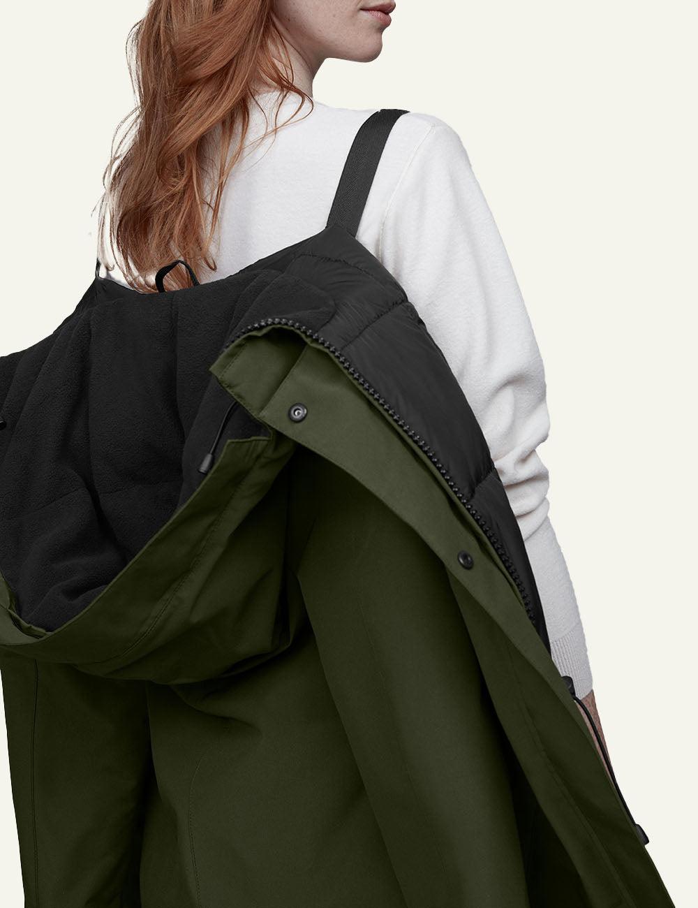 CANADA GOOSE VICTORIA PARKA VERT MILITAIRE