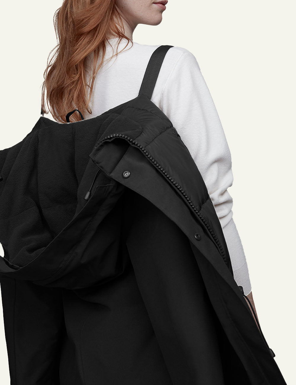 CANADA GOOSE VICTORIA PARKA BLACK