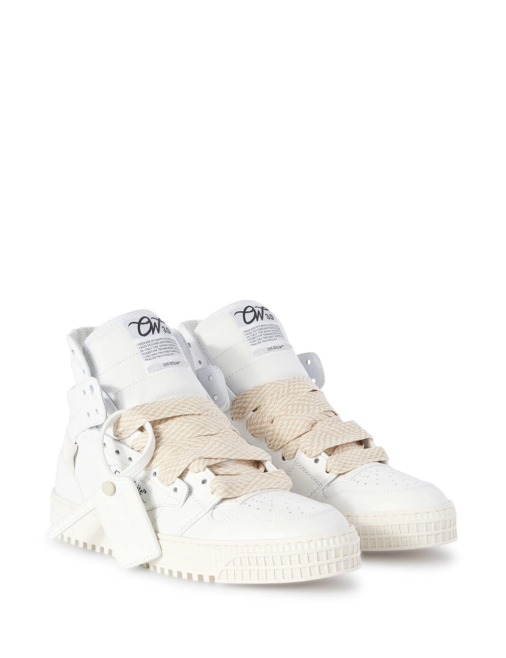 OFF WHITE 3.0 OFF COURT CALF LEATHER OFF WHITE