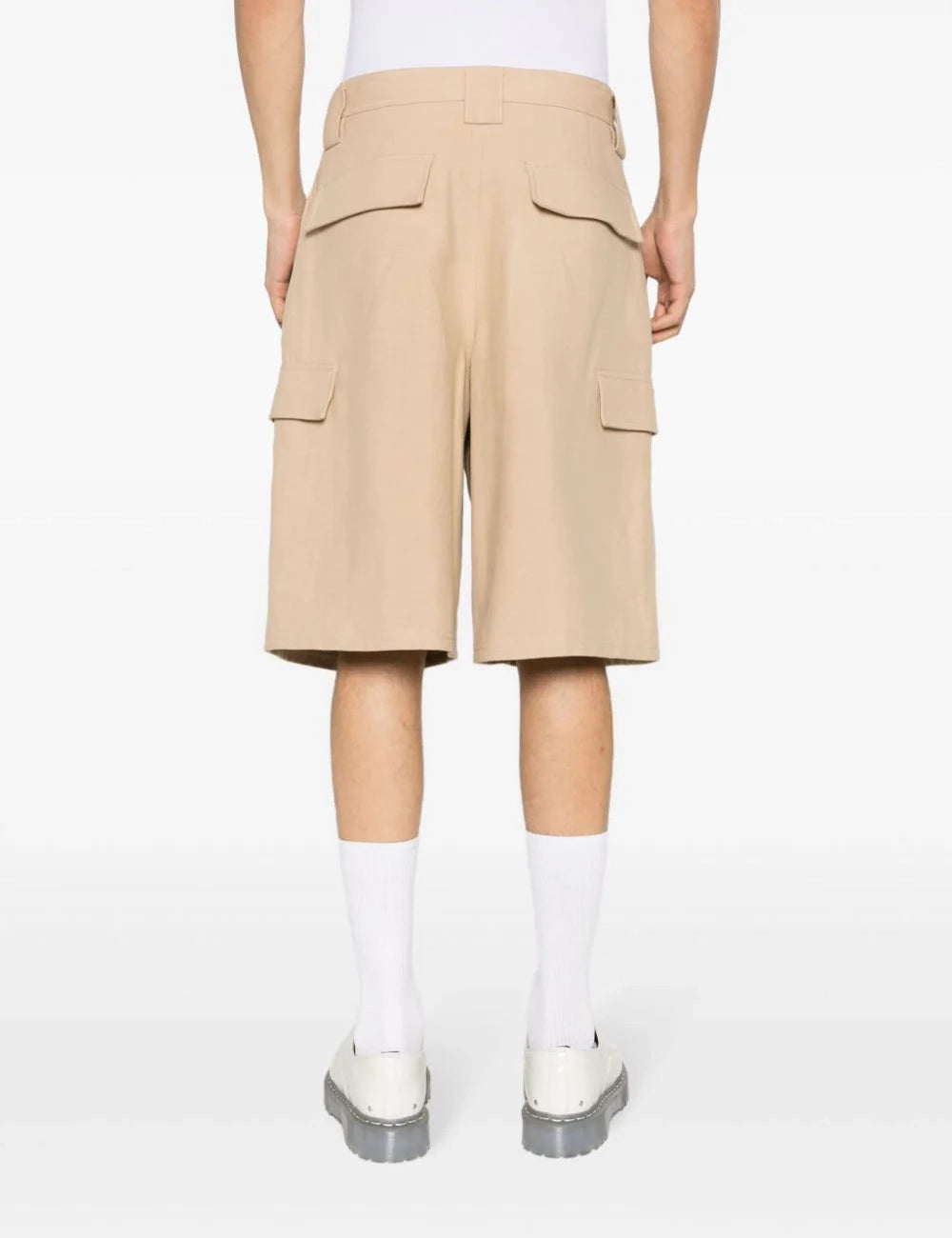 OFF WHITE RS LINEN CARGO SHORT OFF WHITE