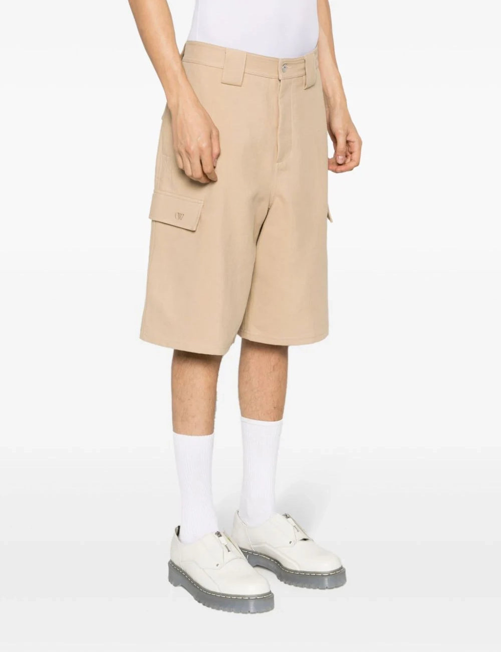 OFF WHITE RS LINEN CARGO SHORT OFF WHITE