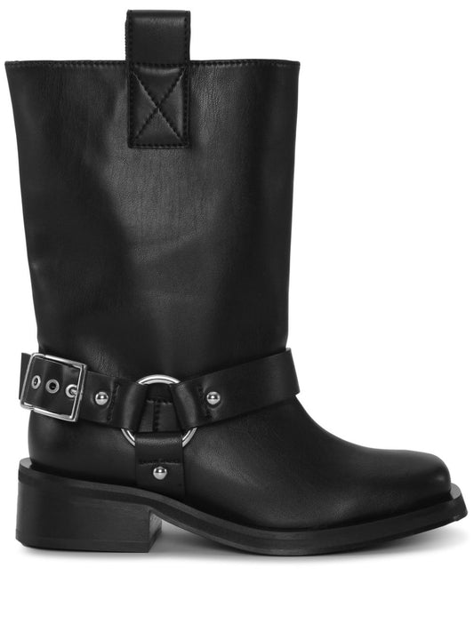 GANNI MID CHELSEA BOOT NAPLACK CROCO GANNI