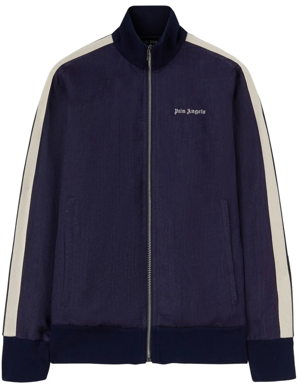 PALM ANGELS CLASSIC LOGO LINEN TRACK JKT PALM ANGELS