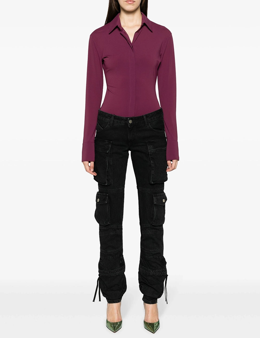 THE ATTICO ESSIE LONG PANTS THE ATTICO