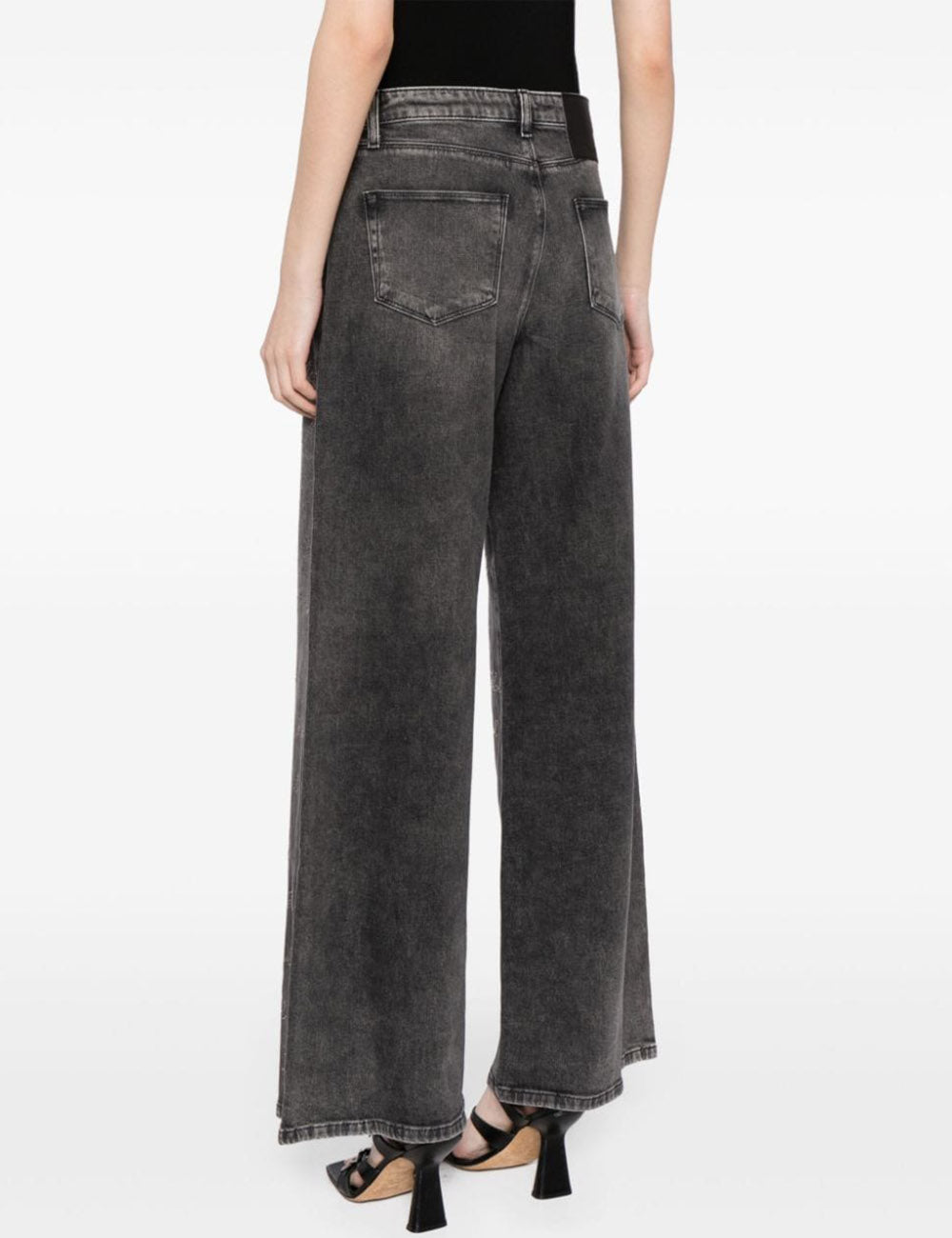 KARL LAGERFELD SPARKLE WIDE LEG PANTS KARL LAGERFELD