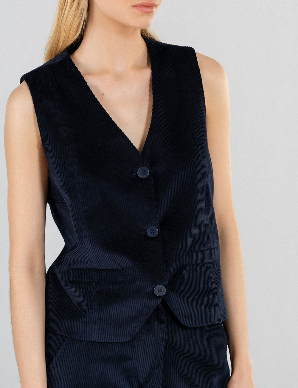 PHILOSOPHY CORDUROY VEST