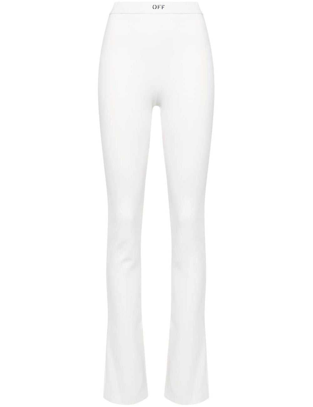 OFF WHITE SLEEK SPLIT LEGGINGS OFF WHITE