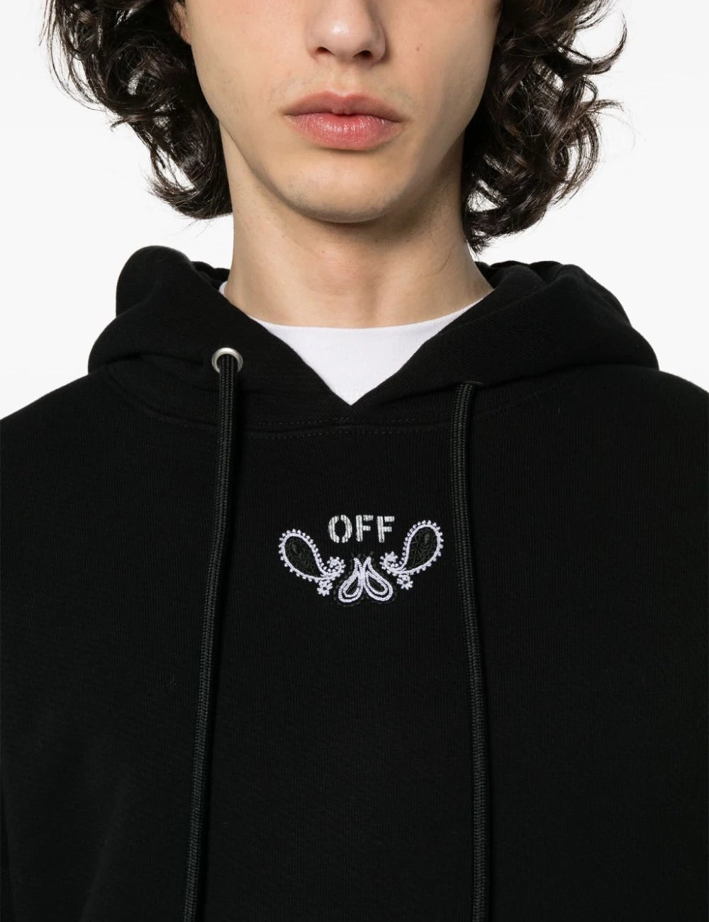 OFF WHITE BANDANA ARR SKATE HOODIE OFF WHITE