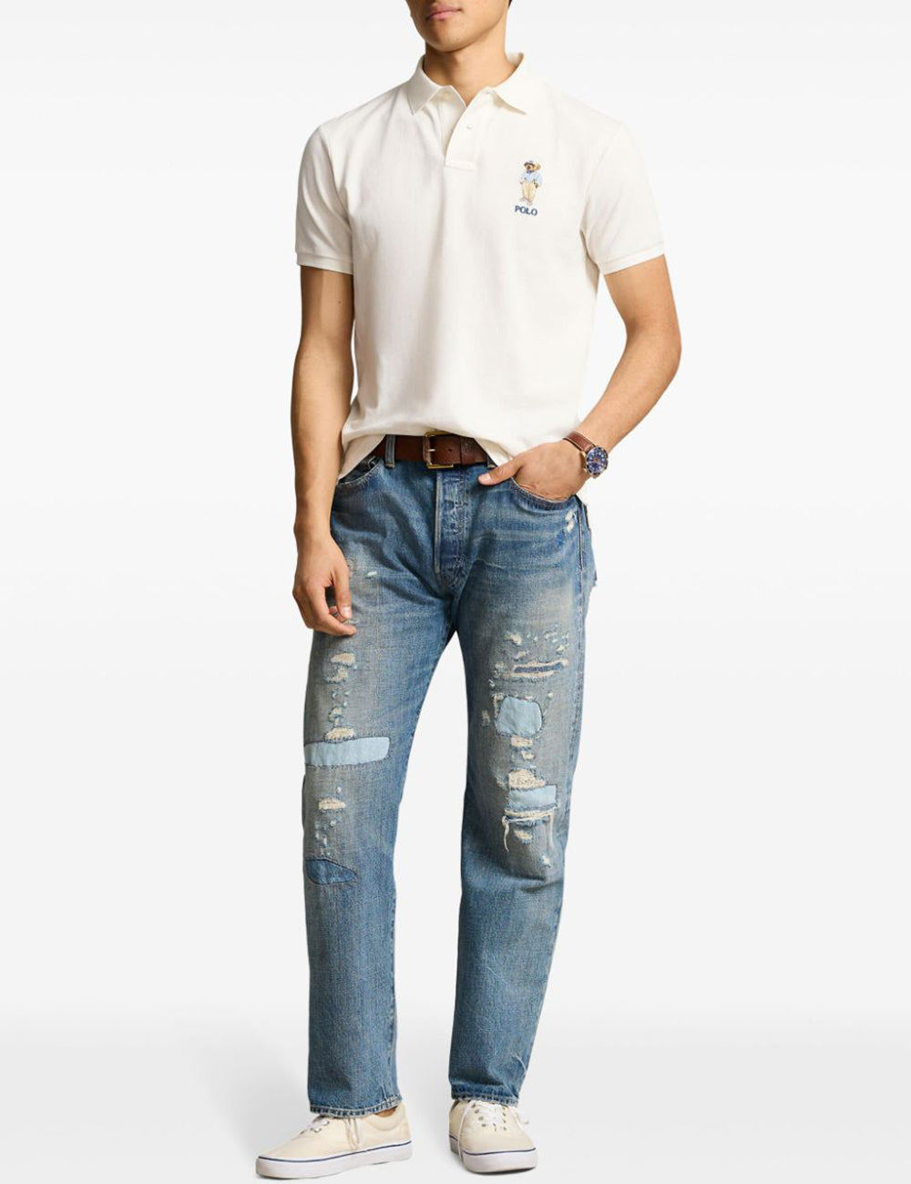 POLO RALPH LAUREN SSKCCMSLM1-SHORT SLEEVE-POLO SHIRT POLO RALPH LAUREN