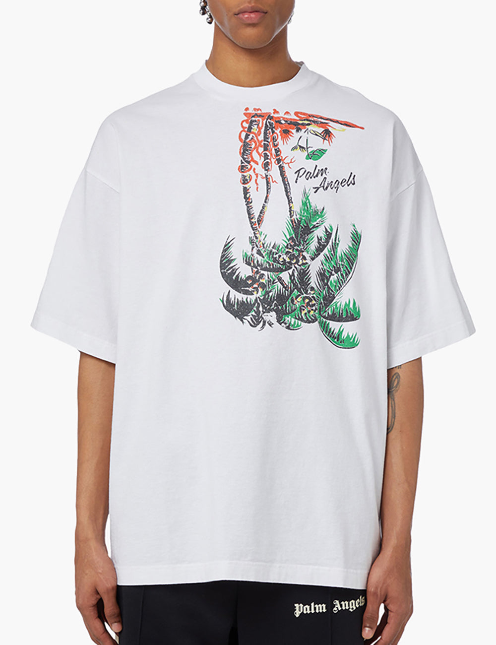 PALM ANGELS UPSIDEDOWN PALM TEE