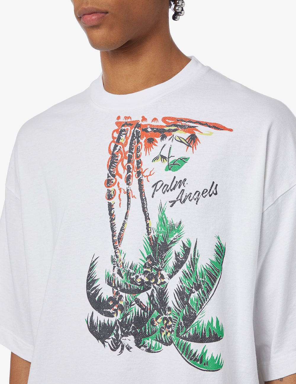 PALM ANGELS UPSIDEDOWN PALM TEE