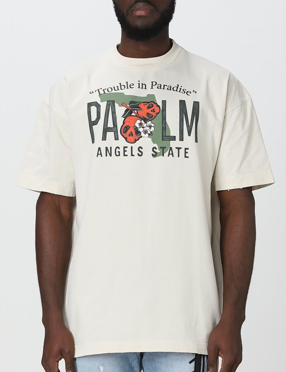 PALM ANGELS GD EAST COAST VINT TEE