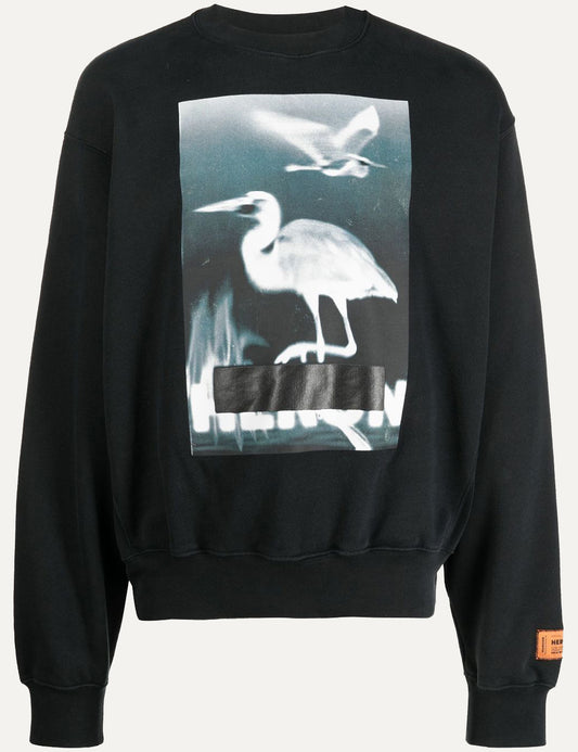 HERON PRESTON CENSORED HERON CREWNECK