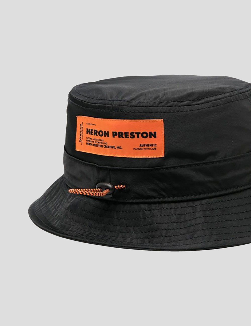 HERON PRESTON HPNY EMB NYLON BUCKET HAT