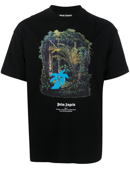 PALM ANGELS HUNTING IN THE FOREST TEE