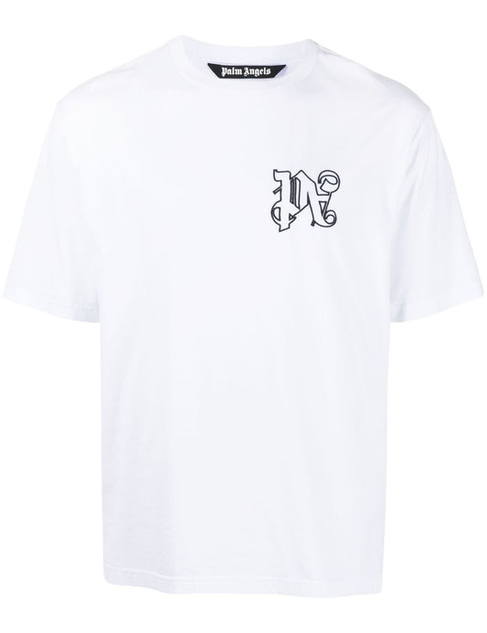 PALM ANGELS PA MONOGRAM REGULAR TEE