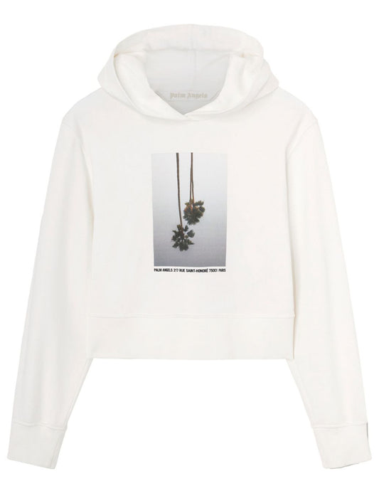 PALM ANGELS MIRAGE FITTED HOODIE