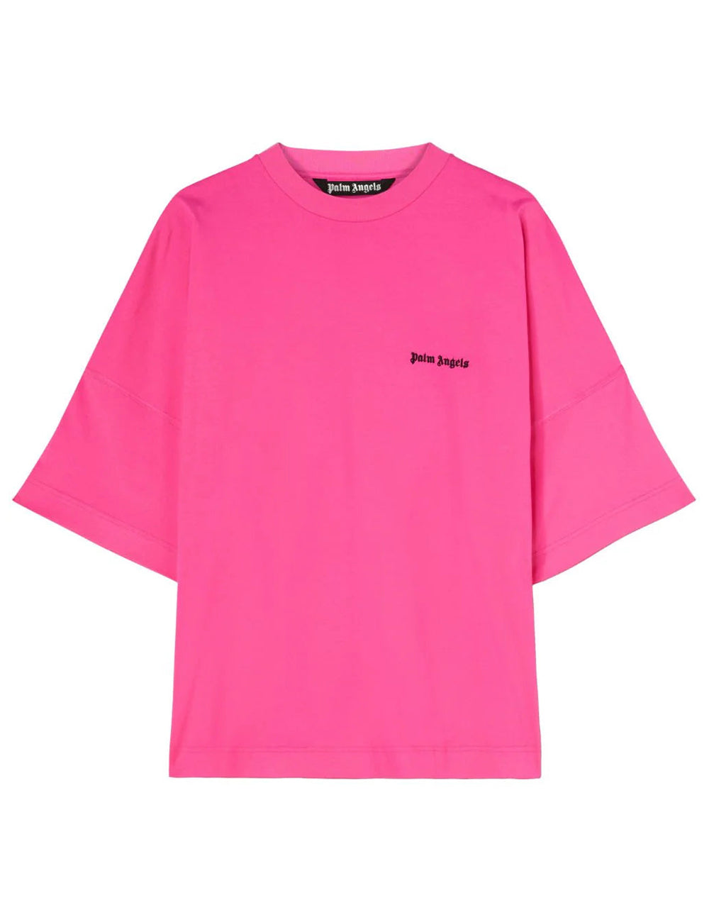 PALM ANGELS EMBROIDERED LOGO OVER TEE