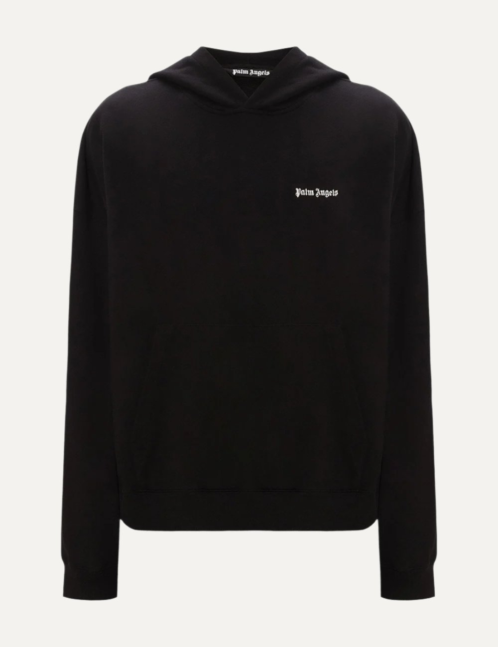 PALM ANGELS EMBROIDERED LOGO HOODIE