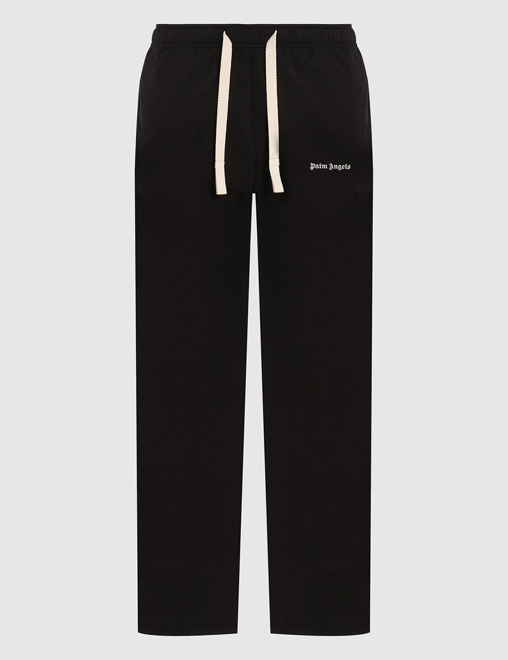 PALM ANGELS LOGO COTTON TRAVEL PANT