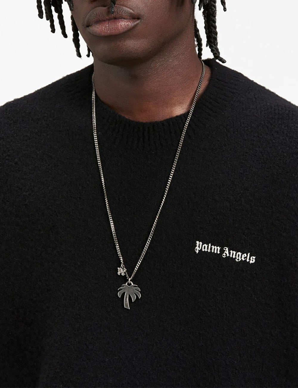 PALM ANGELS BASIC LOGO SWEATER