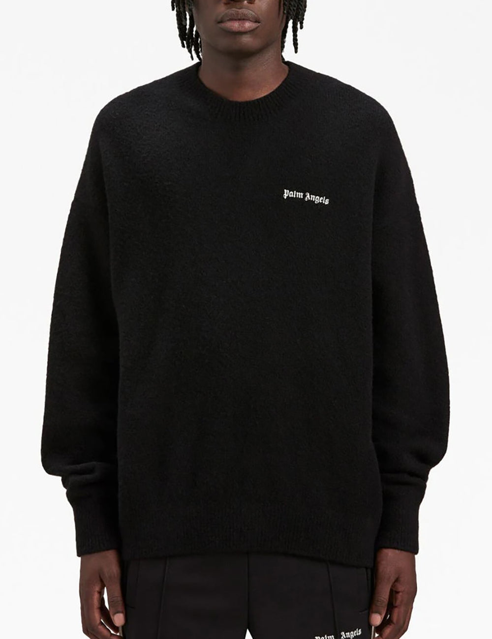 PALM ANGELS BASIC LOGO SWEATER