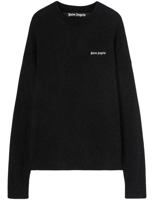 PALM ANGELS BASIC LOGO SWEATER