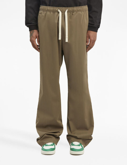 PALM ANGELS PA MONOGRAM TRAVEL PANTS