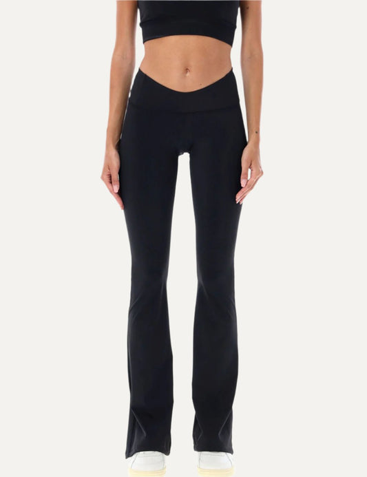 PALM ANGELS HEARTSHAPE FLARE LEGGINGS