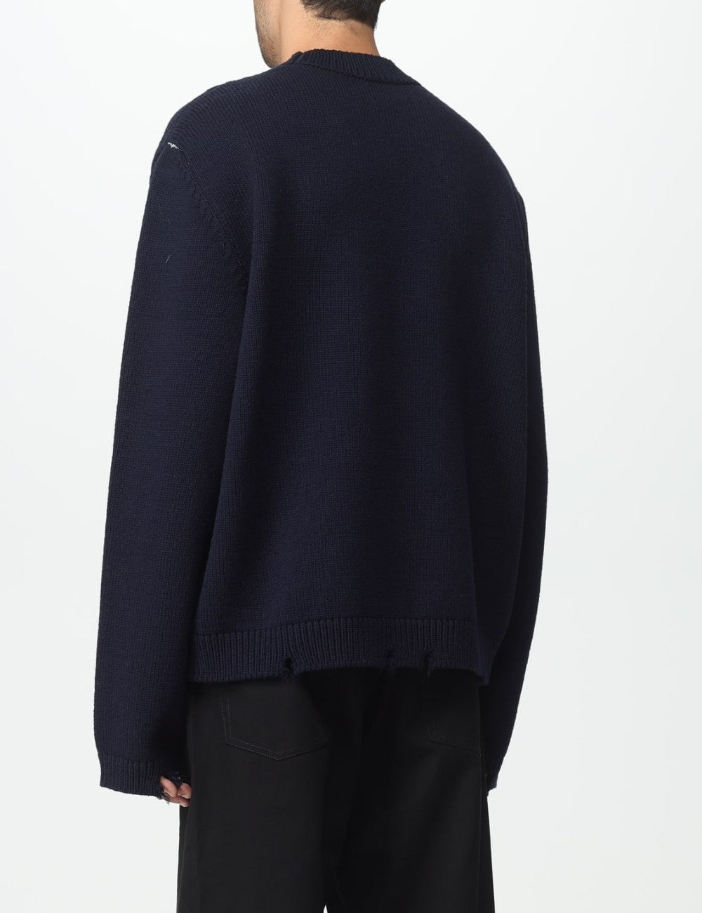 AMBUSH FELTED KNIT REG CR NECK