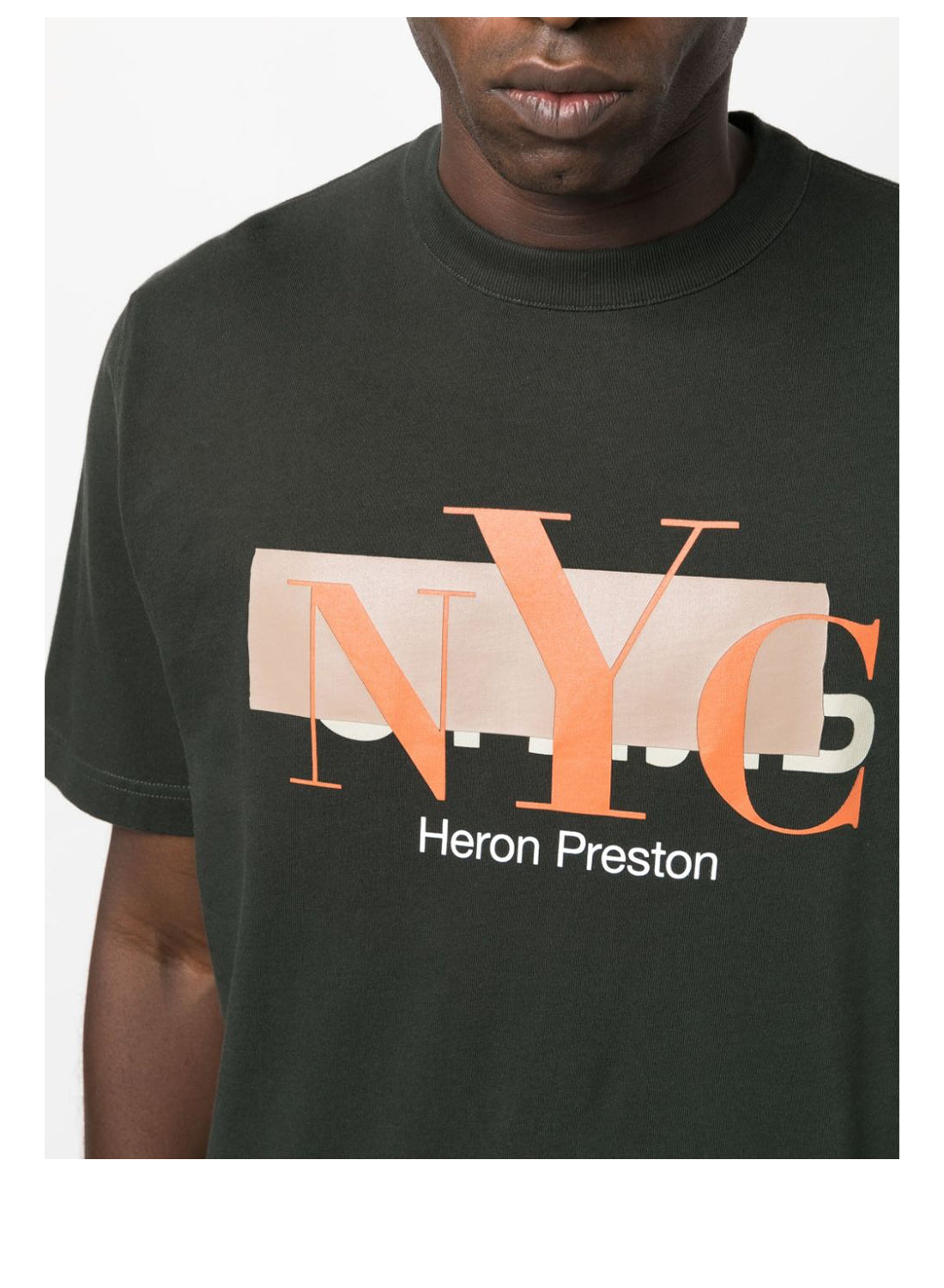 HERON PRESTON NYC CENSORED SS TEE