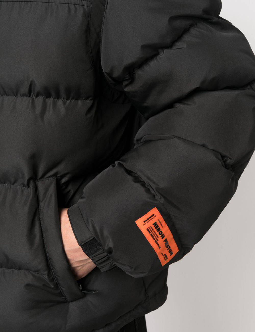 HERON PRESTON EX -RAY NYLON PUFFER JACKET