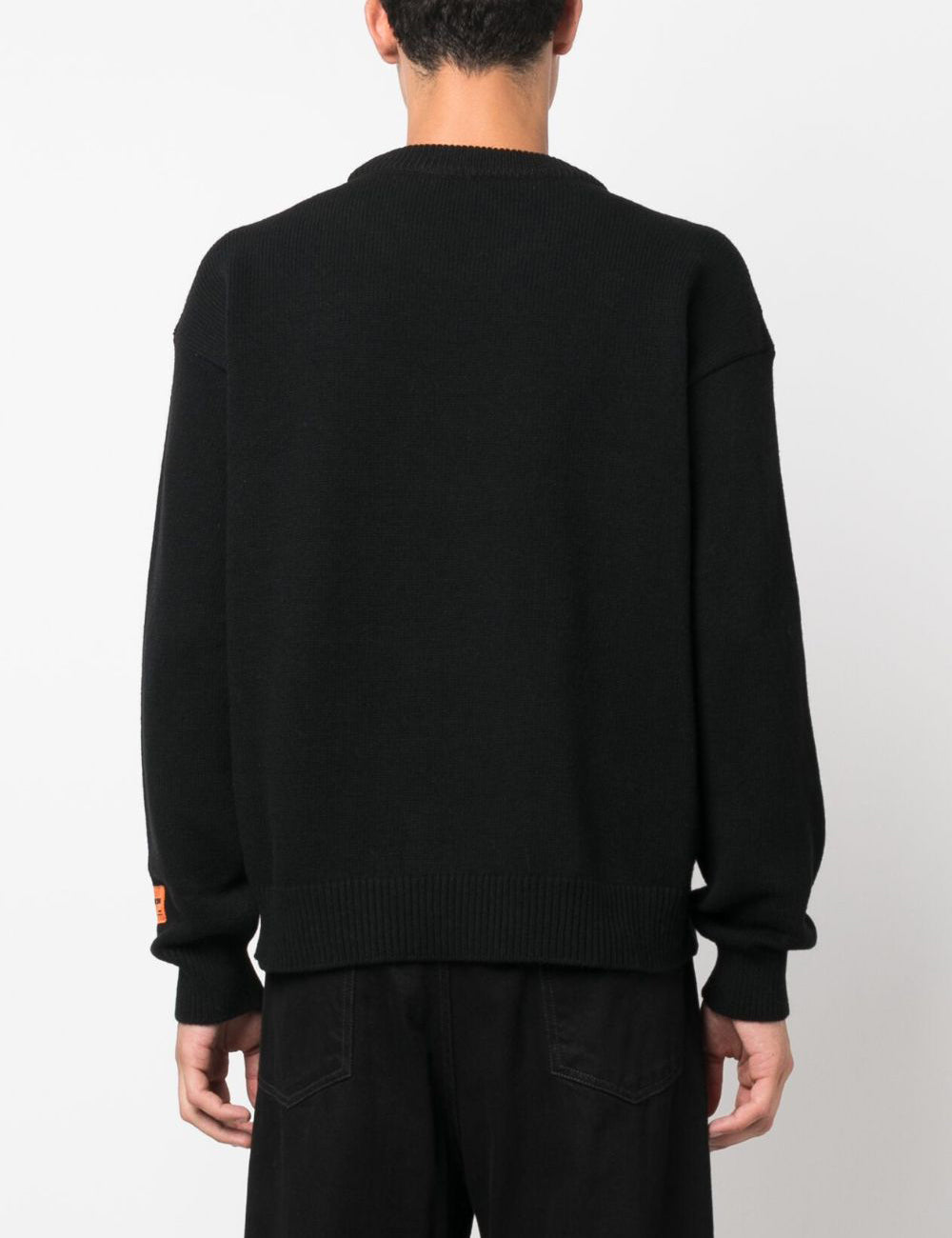 HERON PRESTON HERON BIRD KNIT CREWNECK