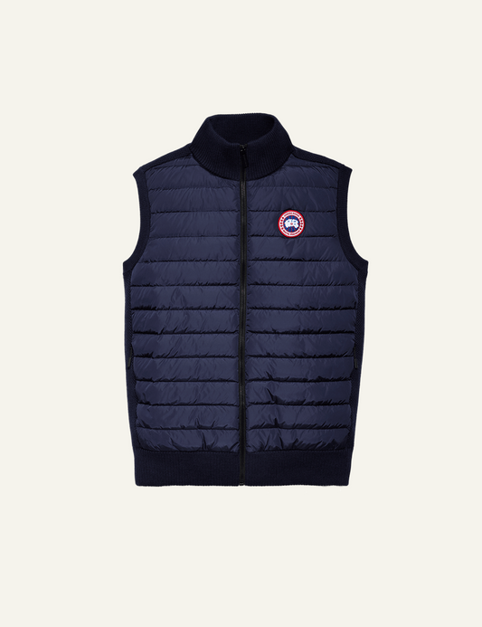 CANADA GOOSE HYBRDGE KNIT VEST NAVY