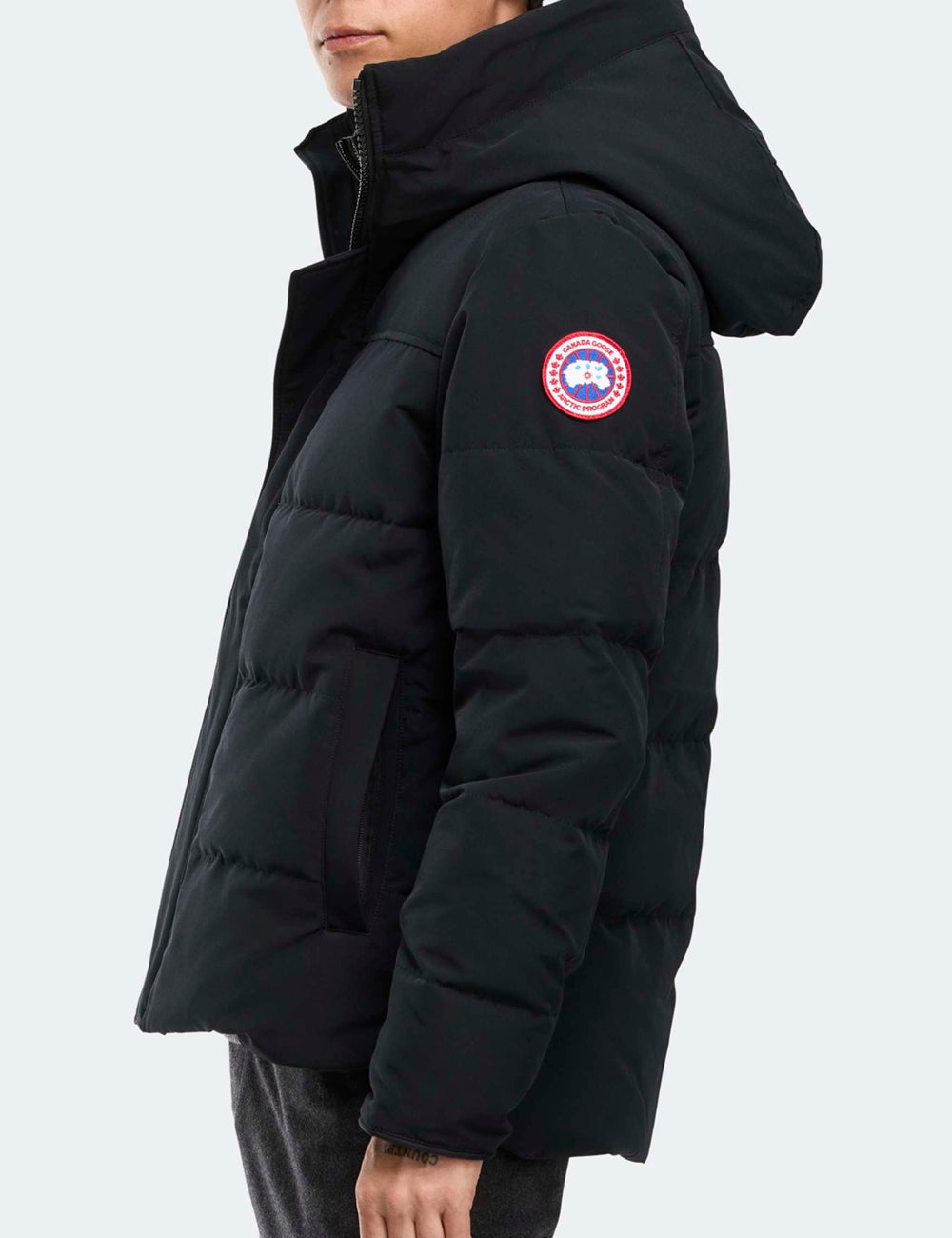 CANADA GOOSE MACMILLAN PARKA BLACK