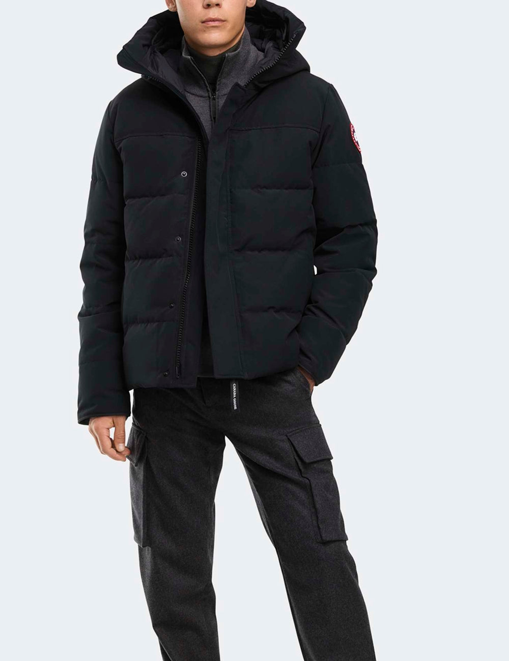 CANADA GOOSE MACMILLAN PARKA BLACK