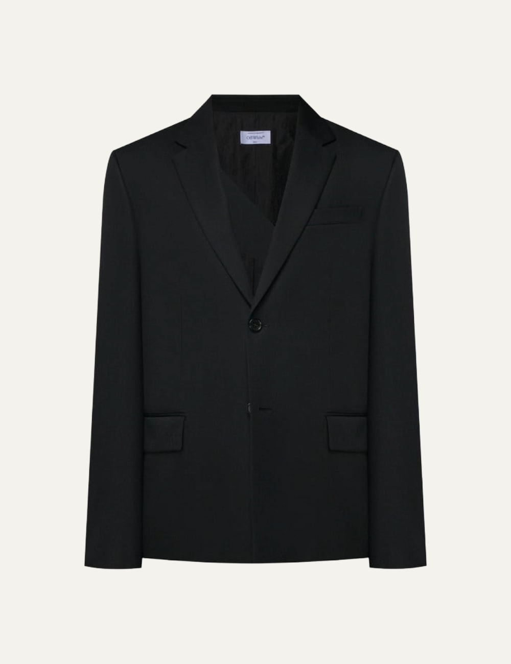 OFF WHITE OW EMB WO STRAP RELAX SB JKT