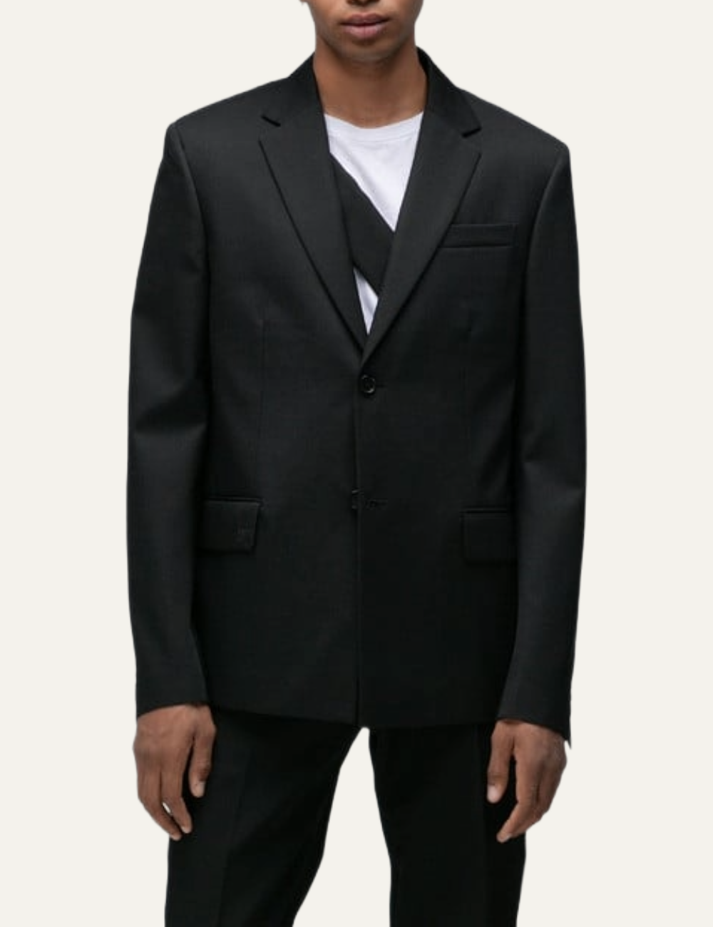 OFF WHITE OW EMB WO STRAP RELAX SB JKT