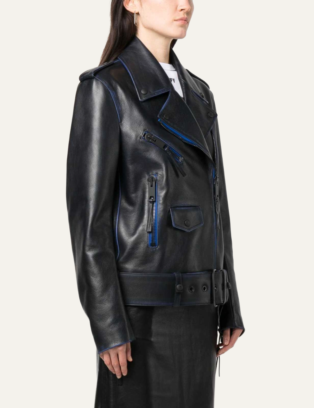 OFF WHITE VINTAGE OVERSIZE BIKER