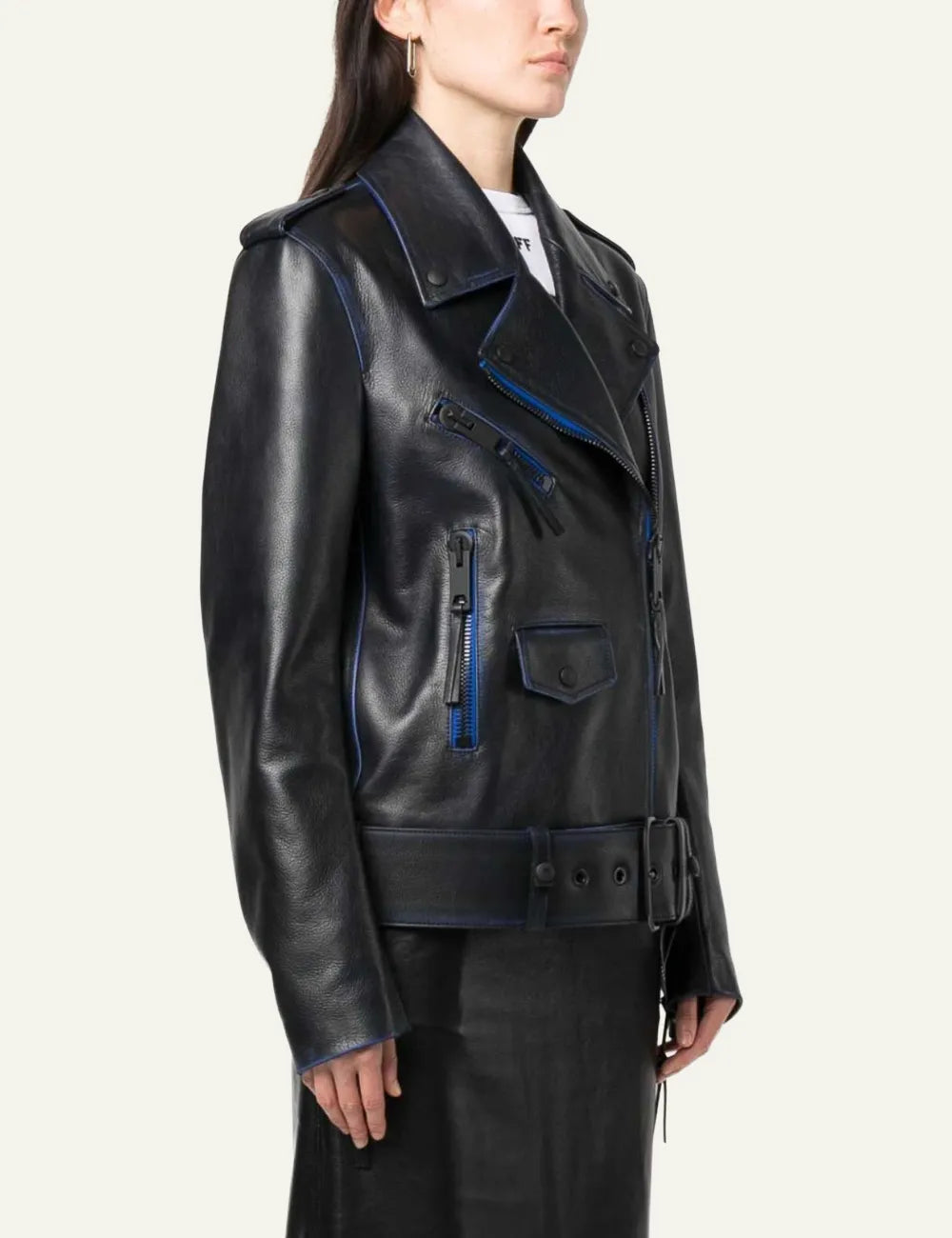 OFF WHITE VINTAGE OVERSIZE BIKER