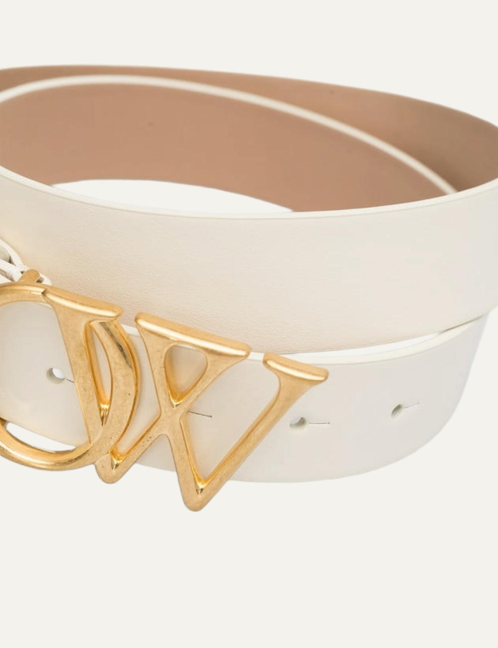 OFF WHITE OW INITIALS BELT 30