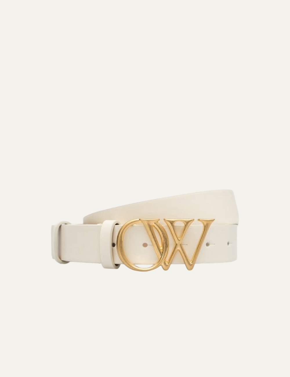 OFF WHITE OW INITIALS BELT 30