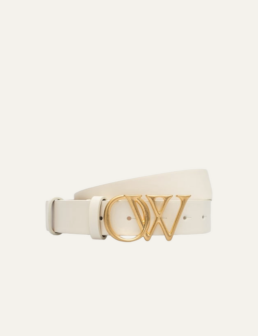 OFF WHITE OW INITIALS BELT 30