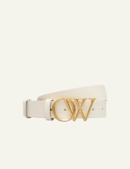 OFF WHITE OW INITIALS BELT 30
