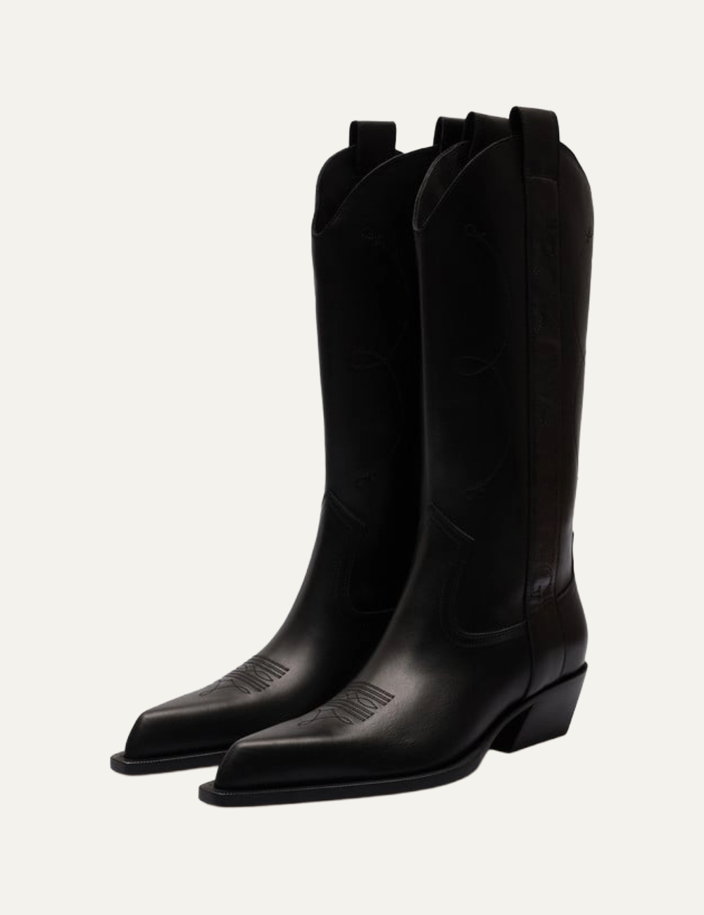 OFF WHITE "FOR WALKING" TEXAN BOOT