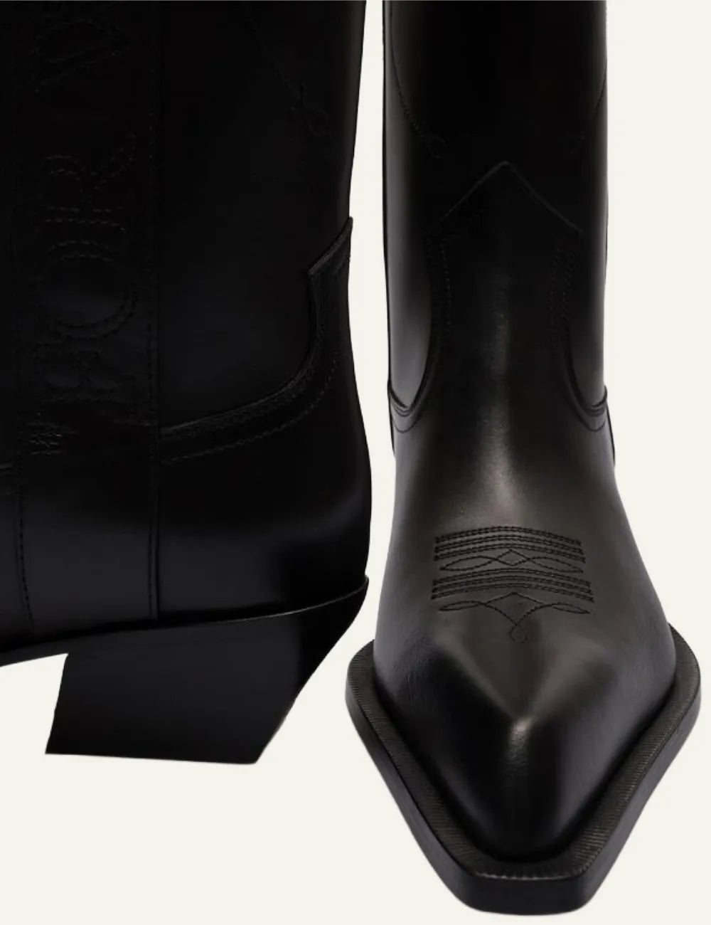 OFF WHITE "FOR WALKING" TEXAN BOOT